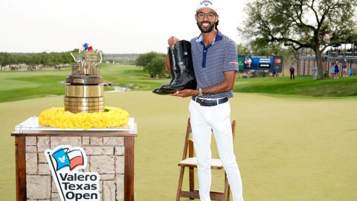 American golfer Akshay Bhatia